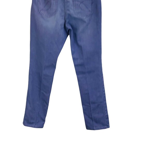 Chicos Platinum Denim Womens Jean Stretch Straight Leg Purple Size 0 | S | 4 Reg - Picture 8 of 12